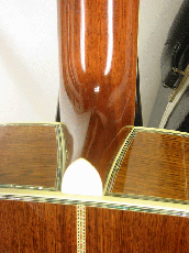 Seagull (塩崎雅亮) OM-85 Custom / Torch Inlay・Style 45 Abalone Trim・Solid Adirondack Spruce Top・Solid Honduras Rosewood Side and Back・Long Saddle【With Hard Case】2000年代製_6