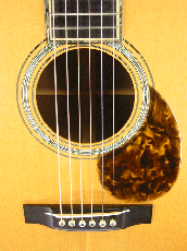Seagull (塩崎雅亮) OM-85 Custom / Torch Inlay・Style 45 Abalone Trim・Solid Adirondack Spruce Top・Solid Honduras Rosewood Side and Back・Long Saddle【With Hard Case】2000年代製_7