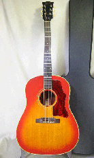 Gibson J-45 Cherry Sunburst / Round Shoulder Body・Spruce Top・Mahogany Side and Back・Jacaranda Fingerboard & Bridge・Adjustable Saddle【With Hard Case 】1966年頃製