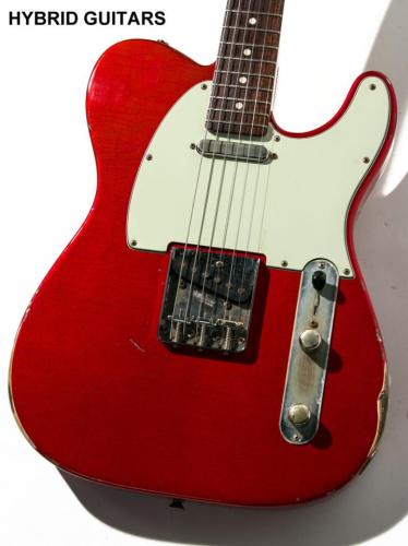 Sonic Telecaster Type Candy Apple Red(CAR) Aged 2011