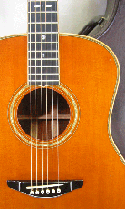 YAMAHA LA-57 Custom / Flagship Model・Head Custom Inlay・Solid Spruce Top・Solid Jacaranda Side and Back・Maple Binding・Abalone Rosette 【With Original Hard Case】 1991年製_2