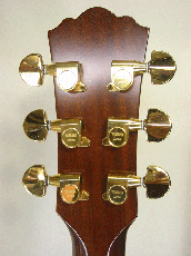 YAMAHA LA-57 Custom / Flagship Model・Head Custom Inlay・Solid Spruce Top・Solid Jacaranda Side and Back・Maple Binding・Abalone Rosette 【With Original Hard Case】 1991年製_5