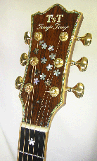 Terry's Terry TJ-100 Special Custom /　Abalone Trim Top and Side and Back / Premium grade Solid Spruce Top・Premium　grade Solid Honduras Rosewood Side and Back 【With Original Hard Case】 2005年製_3