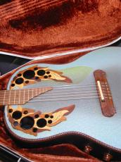 Ovation Super Adamas 1687-8 / Blue・Deep Bowl・Non Cutaway・Adamas Epaulet・Under Finish Clear guard・Graphite Top・Lyrachord Back・Wood knob 【With Original Hard Case】 1978年製_8