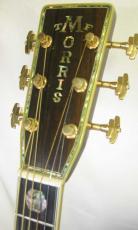 Morris W-300 / Vertical Logo・Solid Abalone Trim Head & Top & Side & Back・Hexagons Inlay・Solid German Spruce Top・Solid Jacaranda Side and 3-Piece Back【With Hard Case】1980年製_3