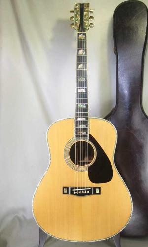 YAMAHA L-53 Custom / Solid Abalone Trim & Head Inlay・Solid Ezo Spruce Top・Solid Jacaranda Side and Back・Terry Nakamoto Label Sign 【With Original Custom Hard Case】1981年製