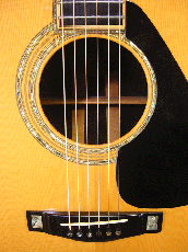 YAMAHA LL-53D.BR Custom / Solid Abalone Trim & Rosette・Solid Ezo Spruce Top・Solid Jacaranda Side and Back・Original Condition 【With Original Hard Case】  1997年製_7
