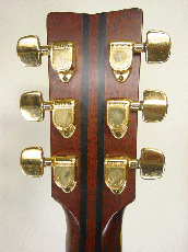 YAMAHA L-53 Custom / Original Gold TM50G peg・Bias Abalone Trim and Rosette・Solid Ezo Spruce Top・Solid Jacaranda Side・Jacaranda Ebony Jacaranda Back　【With Original Custom Hard Case】  1977年製_5