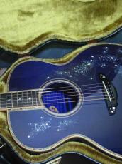 Terry's Terry TCJ-100 "Star Blue" Custom / Premium Spruce Top・Premium Flamed Curly Maple Side and Back・Clear Guard・Ebony Fingerboard and Bridge【With Original Case】2008年製_8