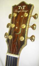 Terry's Terry TJ-100 Special Custom /　Abalone Trim Top and Side and Back・Star and Cresent Moon Inlay・Premium Solid Spruce Top・Premium　Solid Rosewood Side and Back 【With Original Case】 2010年製_3