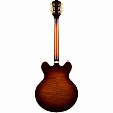 Gretsch Broadkaster LX Figured Center Block with String-Thru Bigsby and Gold Hardware -Havana Burst-_2