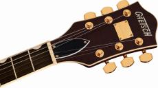 Gretsch Broadkaster Jr. LX Figured Center Block with String-Thru Bigsby and Gold Hardware -Caramel Dawn-_4