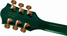 Gretsch Broadkaster Jr. LX Figured Center Block with String-Thru Bigsby and Gold Hardware -Tropic Aura-_5