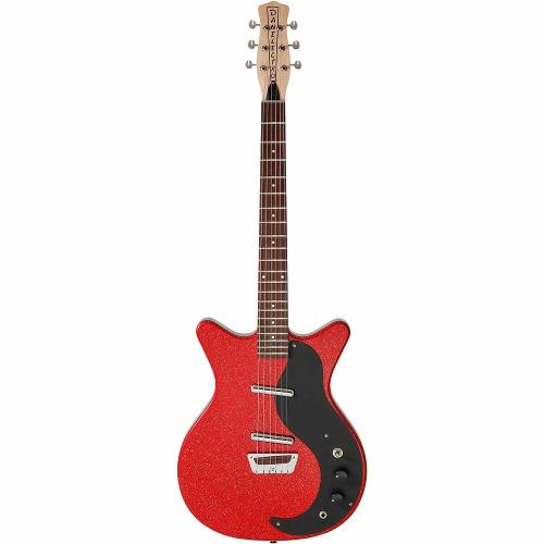Danelectro GLITTER 59 -Red / Silver-【オンラインストア限定】
