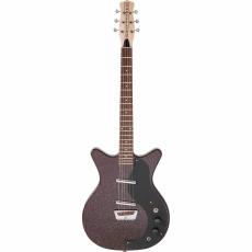 Danelectro GLITTER 59 -Maroon / Silver-【オンラインストア限定】