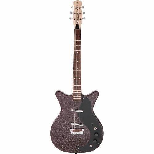Danelectro GLITTER 59 -Maroon / Silver-【オンラインストア限定】