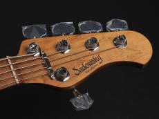 Sadowsky Metro Express MX24 MS5 24-Fret Modern Bass Maple Fingerboard 5st ~Silver Metallic~_3
