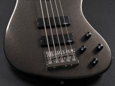 Sadowsky Metro Express MX24 MS5 24-Fret Modern Bass Maple Fingerboard 5st ~Silver Metallic~_7