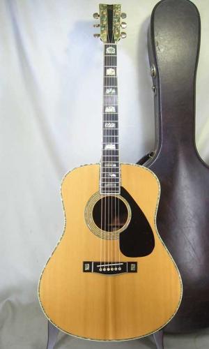 YAMAHA L-53 Custom / Solid Abalone Trim & Head Inlay・Solid Ezomatsu Spruce Top・Solid Jacaranda Side and Back・Terry Nakamoto Label Sign 【With Original Custom Hard Case】1980年製