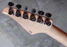 Suhr Standard Zebra PU / Half Matching HEAD /Lime Green Burst_6