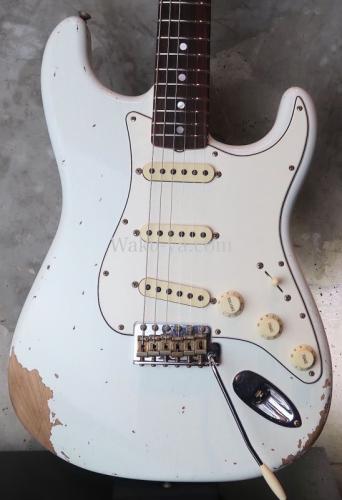 Fender Custom Shop 1969 Heavy Relic Stratocaster RW / Olympic White