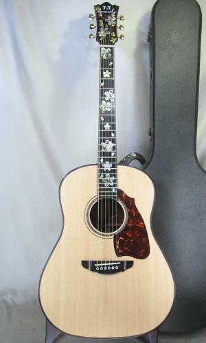 Terry's Terry Premium Terry PTJ-100 MS 45th Anniversary “Sakura”/ Abalone Sakura Inlay・Spruce Top・Indian Rosewood Side and Back・Tortoiseshell Pick guard 【With Original Case】 2018年製