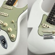 Fender Custom Shop 【漆黒指板】1963 Stratocaster Journeyman Relic -Aged Olympic White- #CZ578505 ≒3.57kg_4