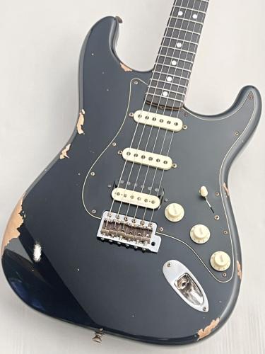 Fender Custom Shop F24 Limited 1967 Stratocaster Relic Aged Black #CZ584189 ≒3.61kg