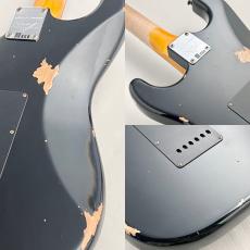 Fender Custom Shop F24 Limited 1967 Stratocaster Relic Aged Black #CZ584189 ≒3.61kg_8