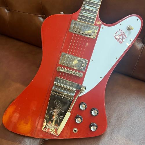 Gibson Murphy.Lab 1963 Firebird V w/ Maestro Vibrola Light Aged Cardinal Red #407633【 3.86㎏】