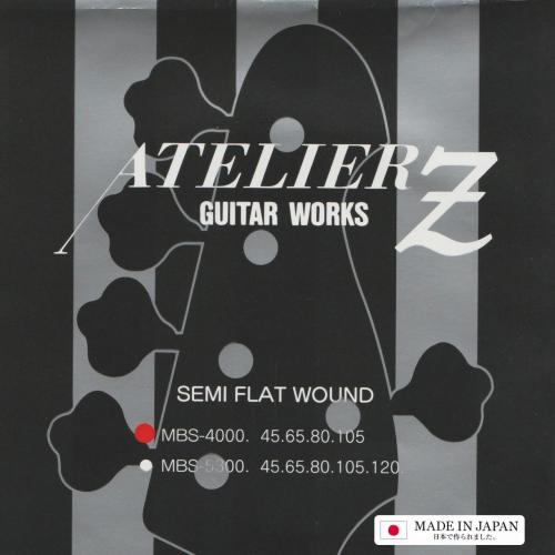 ATELIER Z MBS-4000TA SEMI FRAT STRINGS【セミフラット 4弦ベース用】