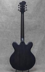 Victor Baker Guitars Model 35 Chambered Semi-hollow Black Smoke Sunburst Stain S/N:755_4