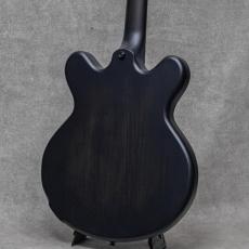 Victor Baker Guitars Model 35 Chambered Semi-hollow Black Smoke Sunburst Stain S/N:755_6
