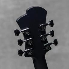 Victor Baker Guitars Model 35 Chambered Semi-hollow Black Smoke Sunburst Stain S/N:755_10