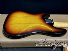 Fender Precision Bass Fretless 1977 Sunburst Virgin-Solder & Hi-Originality Parts w/Dark Rosewood FB 3.68kg "Light Weight Ash"_5