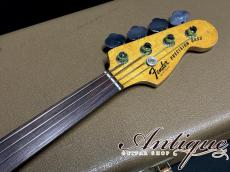 Fender Precision Bass Fretless 1977 Sunburst Virgin-Solder & Hi-Originality Parts w/Dark Rosewood FB 3.68kg "Light Weight Ash"_11