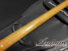 Koll Guitars Thunder Glide Semi-Hollow Active Bass 2007 Amber /Exotic Figured w/2-Band EQ 3.72kg "One-Off Custom"_8