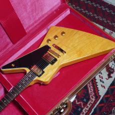 Gibson 1958 Korina Explorer Reissue VOS Black Pickguard Natural_3