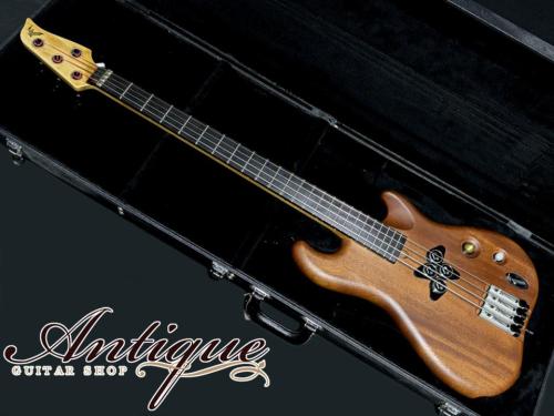 ATLANSIA Garland Bass 4st 2022 Natural /1P Mahogany Body, Fat Maple Neck, Thick Ebony FB w/ARC PU "Near-Mint"