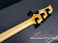 ATLANSIA Garland Bass 4st 2022 Natural /1P Mahogany Body, Fat Maple Neck, Thick Ebony FB w/ARC PU "Near-Mint"_10