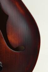 Victor Baker Guitars Model 15 Archtop 1 Pickup Brown Smoke Burst with satin topcoat 2023_11