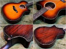 Taylor Catch Custom Guitar 2026 C14ce C0798 Striped Western Red Cedar/Mahogany #1202026093_10