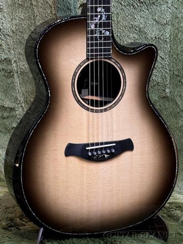 Taylor Catch Custom Guitar 2026 C14ce B6008 Charcoal Edgeburst -Lutz Spruce- #1202236086