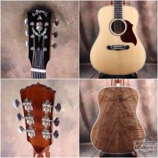 Ren Ferguson Flame Claro Walnut Dreadnought(Advance Guitars Signature Model)_2