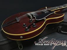 Gibson ES-175T 1976 Wine Red /Solid Black Rosewood FB /Engraved-Numbered PAF w/OHC 2.90kg “Rare Model & First Year”_6