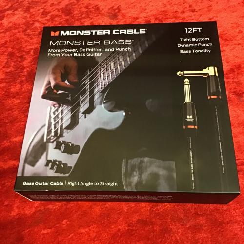 Monster Cable 【即納可】M BASS2-12A シールドケーブル S-L 約3.6m【G-CLUB渋谷web】