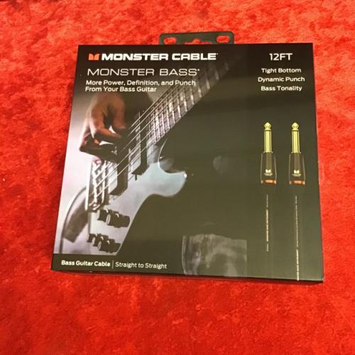 Monster Cable 【即納可】M BASS2-12 シールドケーブル S-S 約3.6m【G-CLUB渋谷web】