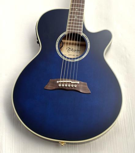 Takamine 【国産】TSP138C DBS【スポットカラー青】【薄胴エレアコ】