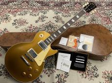 Gibson 【良鳴り個体】Historic Collection 1957 Les Paul Gold Top Reissue VOS (#742126) Double Gold ≒3.81kg_2