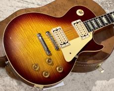 Gibson Custom Shop Japan Limited Run 1959 Les Paul Standard Reissue "Double Whites P.U" Dark Cherry Burst VG s/n 95306_4